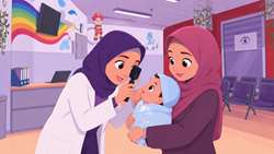فرآیند غربالگری رتینوپاتی نوزادان نارس در بیمارستان فارابی